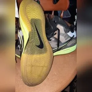 Nike | Shoes | Nike Lunar Hypergamer Grey Camo Neon 21 Size  display picture 2
